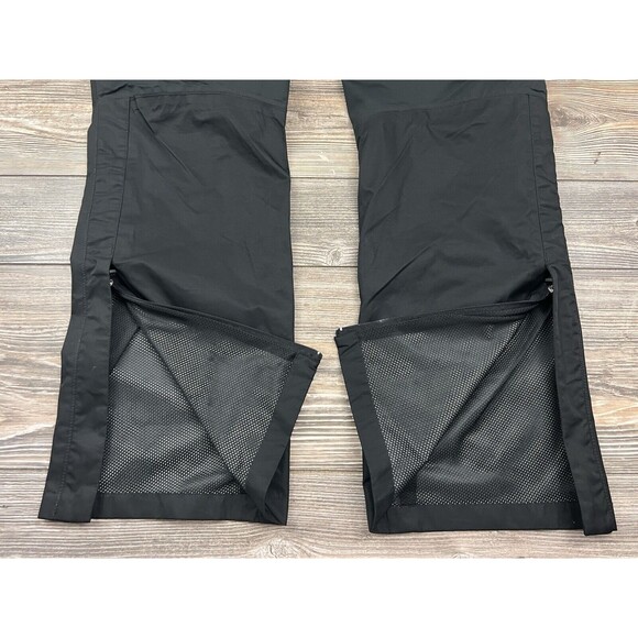 Road Runner Pro Velocity Wind Pants Mens L Running Black Zip Leg Water Resist - Picture 7 of 16